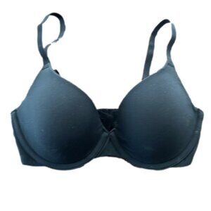 NWT Skims 32D Fits everybody tshirt bra Onyx Black MSRP $54